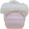 imageCrocs Womens Classic Lined Platform ClogsPink Milk Fuzzy
