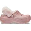 imageCrocs Womens Classic Lined Platform ClogsQuartz Glitter