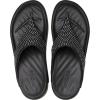 imageCrocs Womens Getaway Triangle Flip FlopsBlack Gems