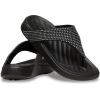 imageCrocs Womens Getaway Triangle Flip FlopsBlack Gems
