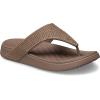 imageCrocs Womens Getaway Triangle Flip FlopsLatte Gems