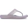 imageCrocs Womens Getaway Triangle Flip FlopsMauve Mist