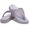 imageCrocs Womens Getaway Triangle Flip FlopsMauve Mist