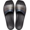 imageCrocs Womens Miami SlideMetallic Black