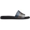 imageCrocs Womens Miami SlideMetallic Black