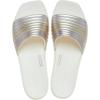 imageCrocs Womens Miami SlideMetallic Chalk