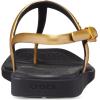 imageCrocs Womens Miami Thong SandalMetallic Black