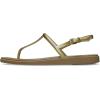 imageCrocs Womens Miami Thong SandalSepia Metallic