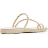 imageCrocs Womens Miami Toe Loop Sandal FlatAlmond Tint