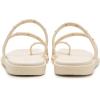 imageCrocs Womens Miami Toe Loop Sandal FlatAlmond Tint