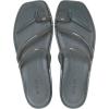 imageCrocs Womens Miami Toe Loop Sandal FlatCarbon Jelly