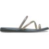 imageCrocs Womens Miami Toe Loop Sandal FlatCarbon Jelly