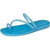 imageCrocs Womens Miami Toe Loop Sandal FlatTinted Glass