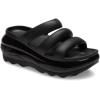 imageCrocs unisexadult Mega Crush Triple Strap SandalBlack
