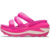 imageCrocs unisexadult Mega Crush Triple Strap SandalPink Crush