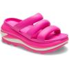 imageCrocs unisexadult Mega Crush Triple Strap SandalPink Crush