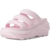 imageCrocs unisexadult Mega Crush Triple Strap SandalPink Milk