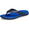 imageCrocs Mens Coast Flip Flops Sandals for MenBlue BoltDeep Navy