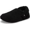 imageCrocs UnisexAdult Classic Cozzzy Slipper Fuzz Lined House Slippers for Women and MenBlack