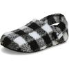 imageCrocs UnisexAdult Classic Cozzzy Slipper Fuzz Lined House Slippers for Women and MenBuffalo PlaidVarsity BlackWhite