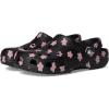 imageCrocs UnisexAdult Classic Graphic ClogsBlackFlowers