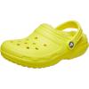 imageCrocs UnisexAdult Classic Lined ClogCyber Yellow