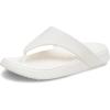 imageCrocs Womens Getaway Triangle Flip FlopsChalk Gems