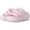 imageCrocs unisexadult Mega Crush Triple Strap SandalPink Milk