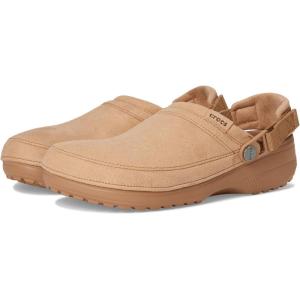 imageCrocs Classic Crafted Canvas ClogsMilk Chocolate Suede