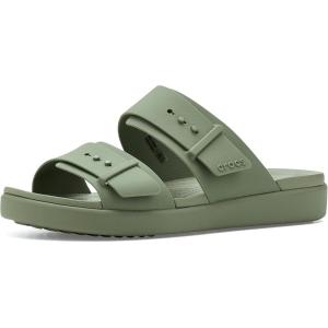 imageCrocs Womens Brooklyn Buckle Low SandalsCargo
