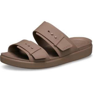 imageCrocs Womens Brooklyn Buckle Low SandalsLatte