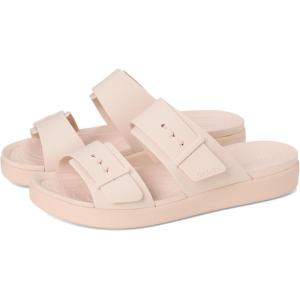 imageCrocs Womens Brooklyn Buckle Low SandalsQuartz