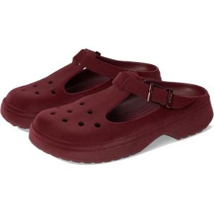 imageCrocs Womens Classic Mary Jane ClogsBeetroot Velvet