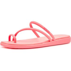 imageCrocs Womens Miami Toe Loop Sandal FlatGuava