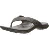 imageCrocs Athens Thong SandalBlack Black Graphite 02s