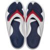 imageCrocs Athens Thong SandalWhite Red Navy