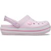 imageCrocs Kids Crocband Lightweight SlipOn ClogsBallerina Pink