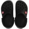 imageCrocs Kids Crocband Lightweight SlipOn ClogsBlackWhite