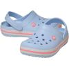 imageCrocs Kids Crocband Lightweight SlipOn ClogsBlue FrostGuava