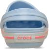 imageCrocs Kids Crocband Lightweight SlipOn ClogsBlue FrostGuava