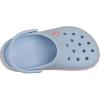 imageCrocs Kids Crocband Lightweight SlipOn ClogsBlue FrostGuava