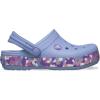 imageCrocs Kids Crocband Lightweight SlipOn ClogsGlow ConfettiBlue Haze