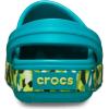 imageCrocs Kids Crocband Lightweight SlipOn ClogsGlow ConfettiTurbo Teal