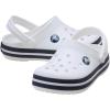 imageCrocs Kids Crocband Lightweight SlipOn ClogsWhiteNavy