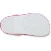 imageCrocs Kids Crocband Lightweight SlipOn ClogsWhitePink Crush