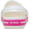 imageCrocs Kids Crocband Lightweight SlipOn ClogsWhitePink Crush
