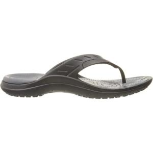 imageCrocs Athens Thong SandalBlack Black Graphite 02s