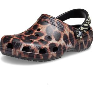 imageCrocs Athens Thong SandalBlackMulti Animal Remix