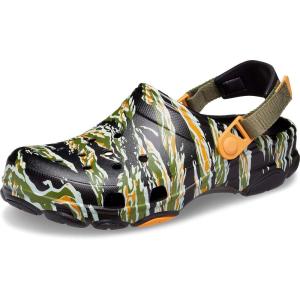imageCrocs Kids Classic AllTerrain ClogsBlackMulti