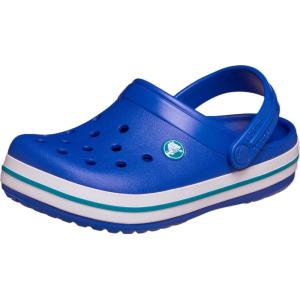 imageCrocs Kids Crocband Lightweight SlipOn ClogsBlue BoltTurbo Teal